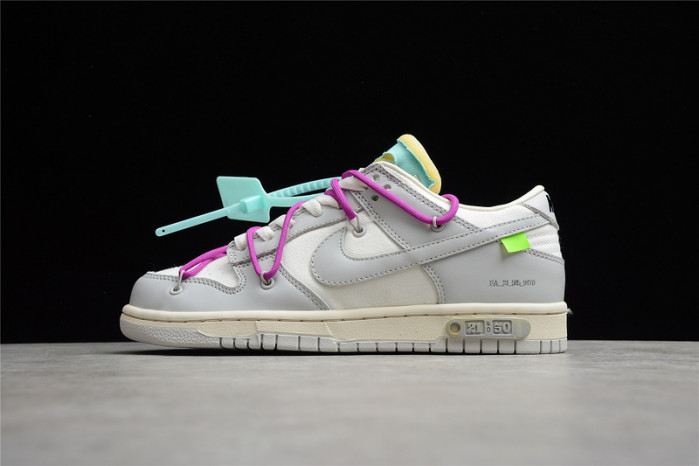 OFW X DUNK LOW ''LOT 21 OF 50'' DM1602-100