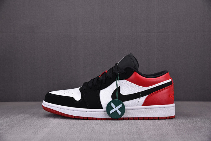 AIR JORDAN 1 LOW BLACK TOE 553558-116