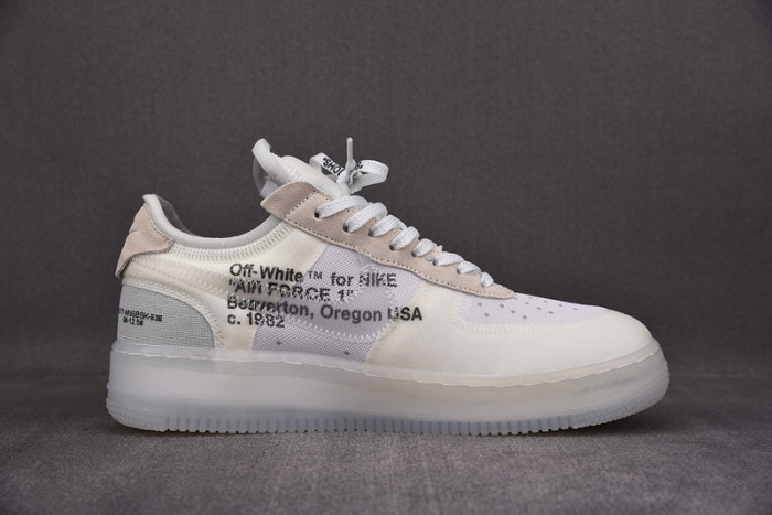 NIKE AIR FORCE 1 LOW OFW AO4606-100